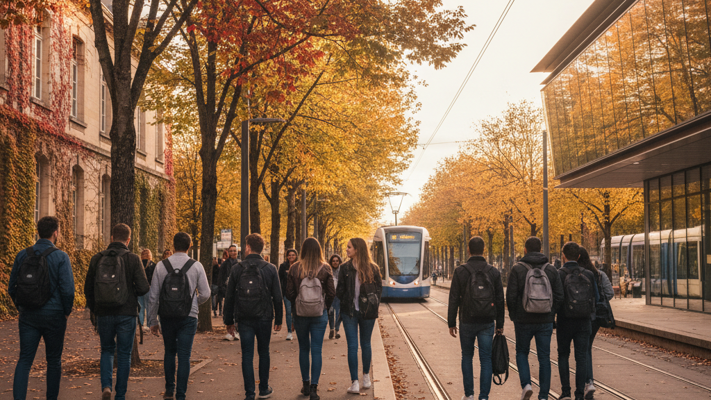Campus universite Dijon etudiants