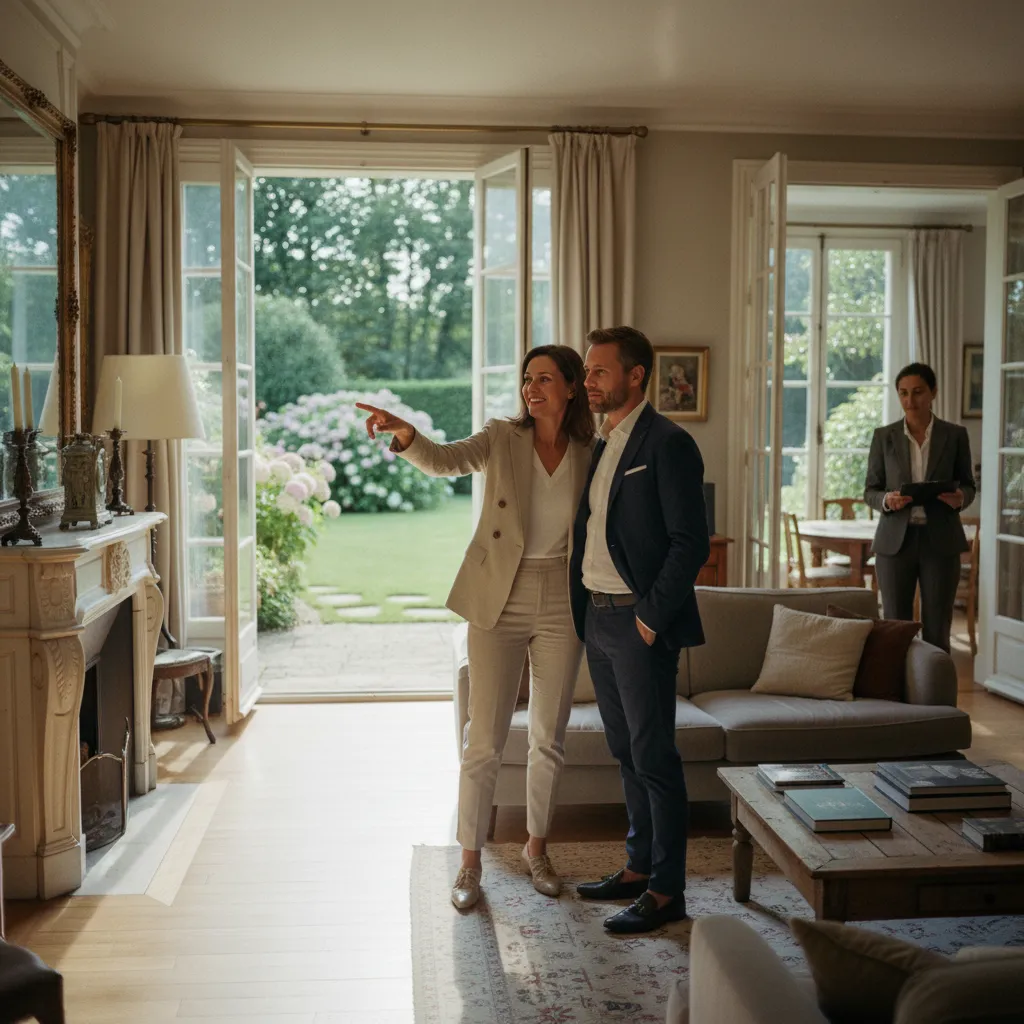 Visite d'une maison à vendre : vérifiez l'état général et la luminosité des pièces