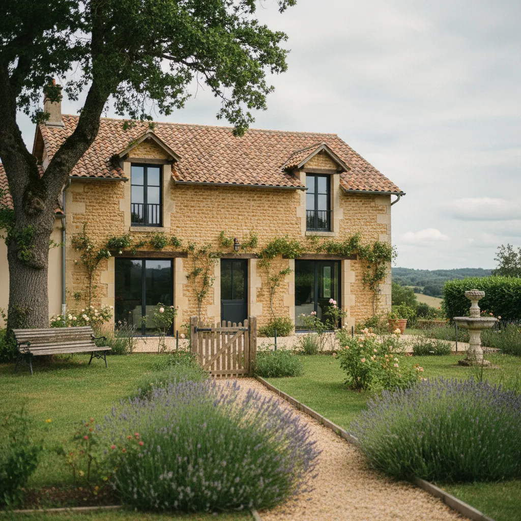 Pavillon familial rénové avec jardin dans un lotissement de Saint-Apollinaire