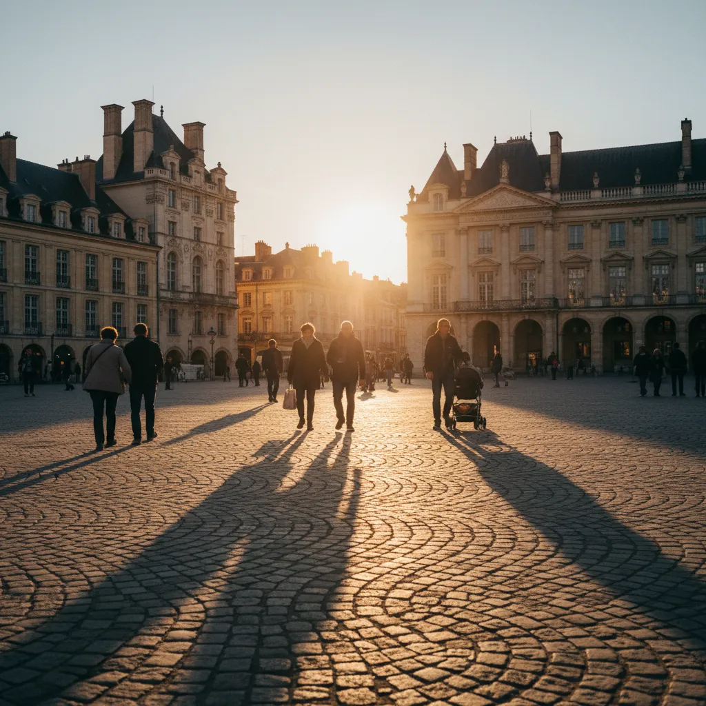 La place de la Libération et le Palais des Ducs, cœur du micro-quartier le plus valorisé de Dijon