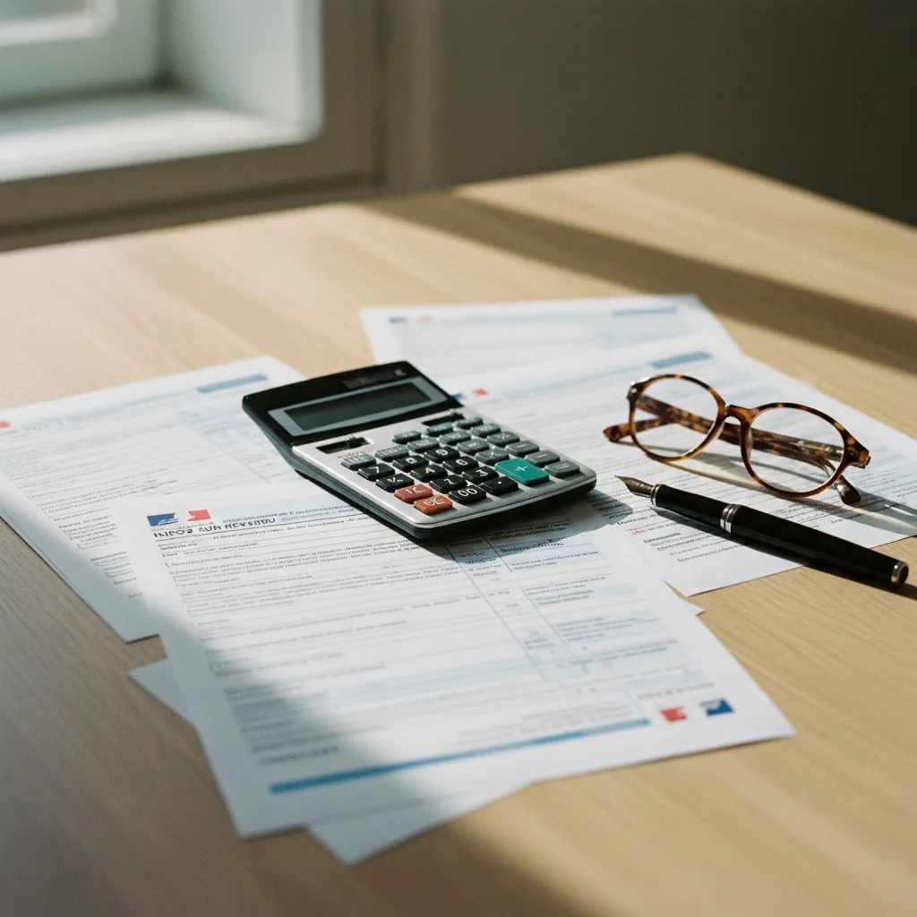 L'avis de taxe foncière détaille la base nette et les taux appliqués par chaque collectivité