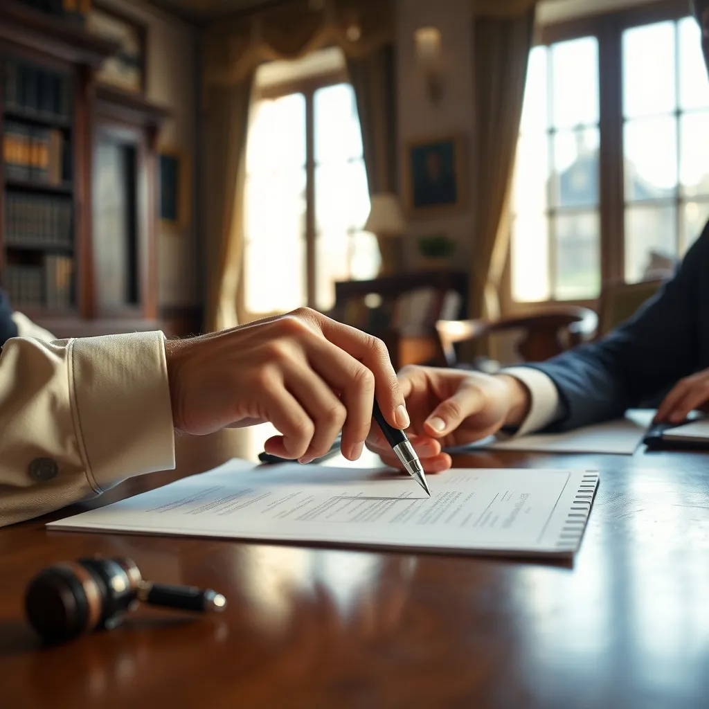 Le notaire détaille les différents postes de frais lors de la signature