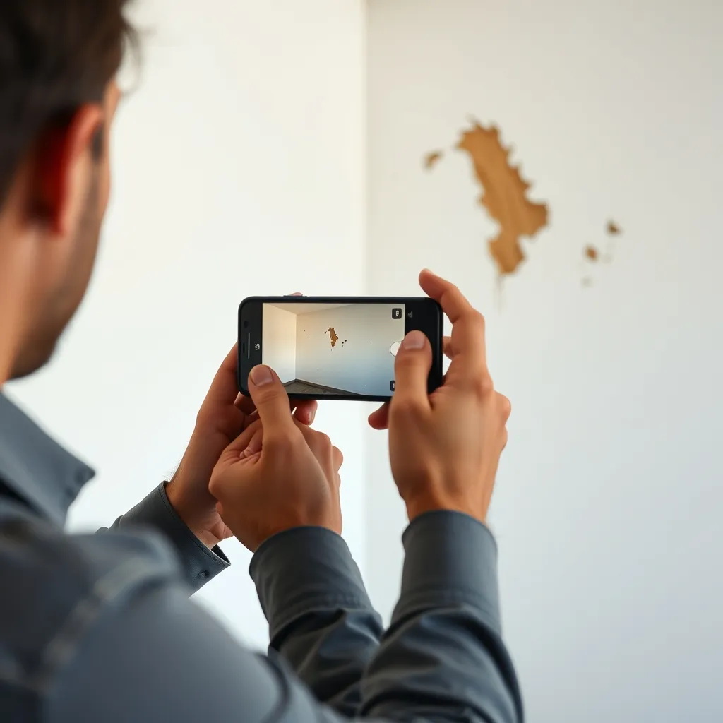 Photographier chaque dégradation avec horodatage constitue une preuve essentielle en cas de litige