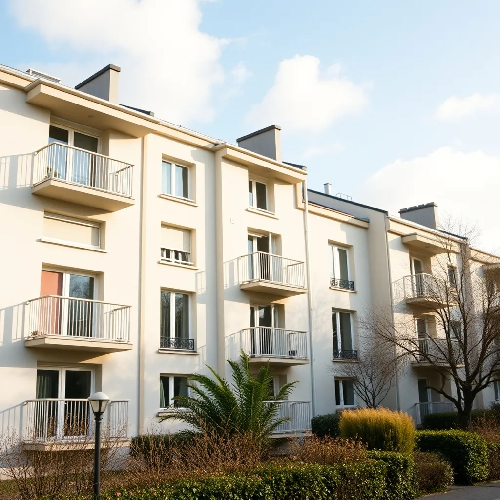 Résidence récente à Longvic, illustrant le renouveau immobilier de la commune