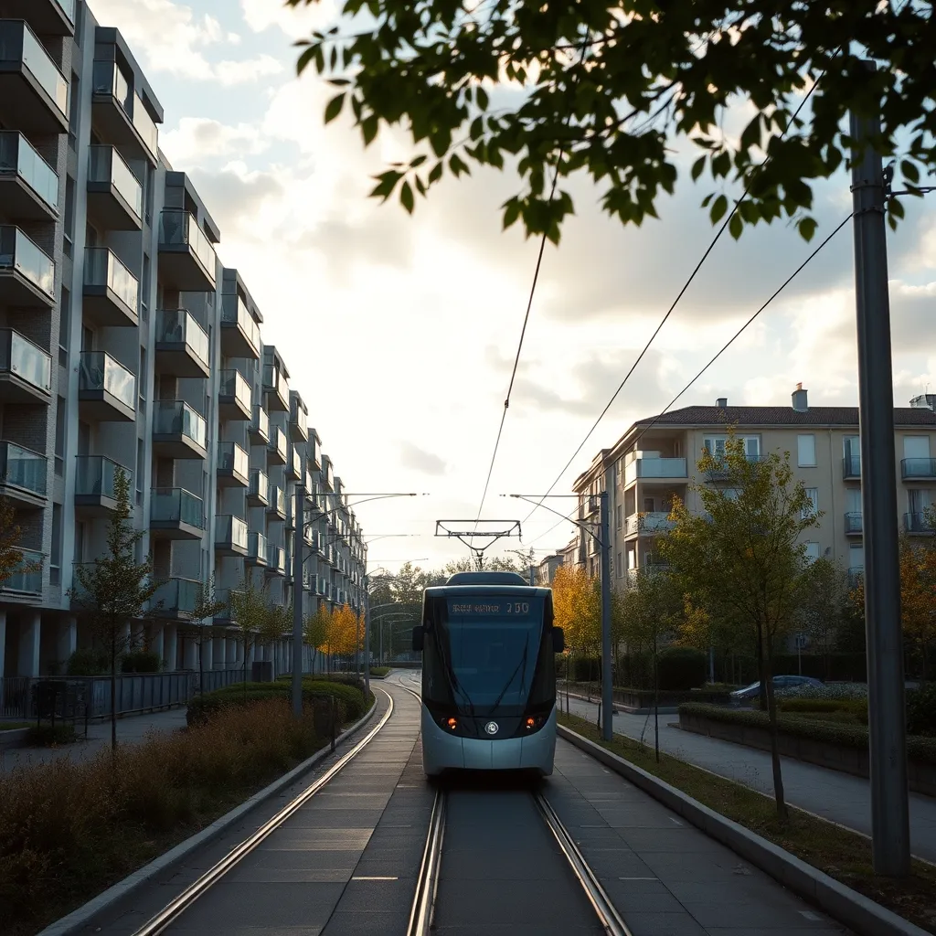 Le tramway de Dijon dessert les quartiers les plus prisés pour l'investissement locatif