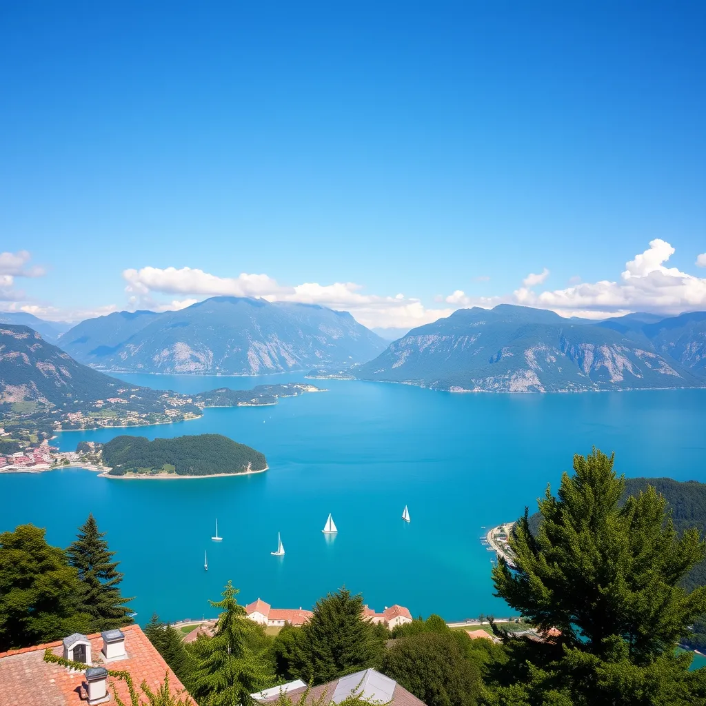 Le lac d'Annecy, atout majeur pour attirer les voyageurs toute l'année
