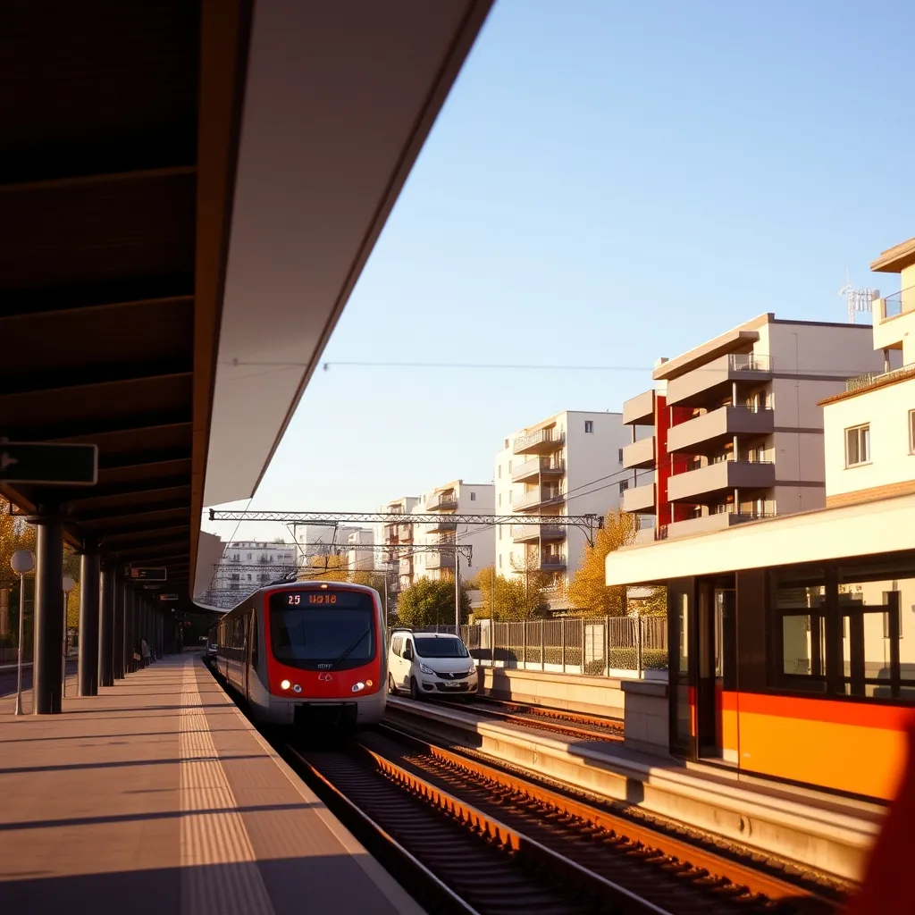 Le quartier Borderouge à Toulouse, secteur prisé pour l'investissement locatif grâce au métro