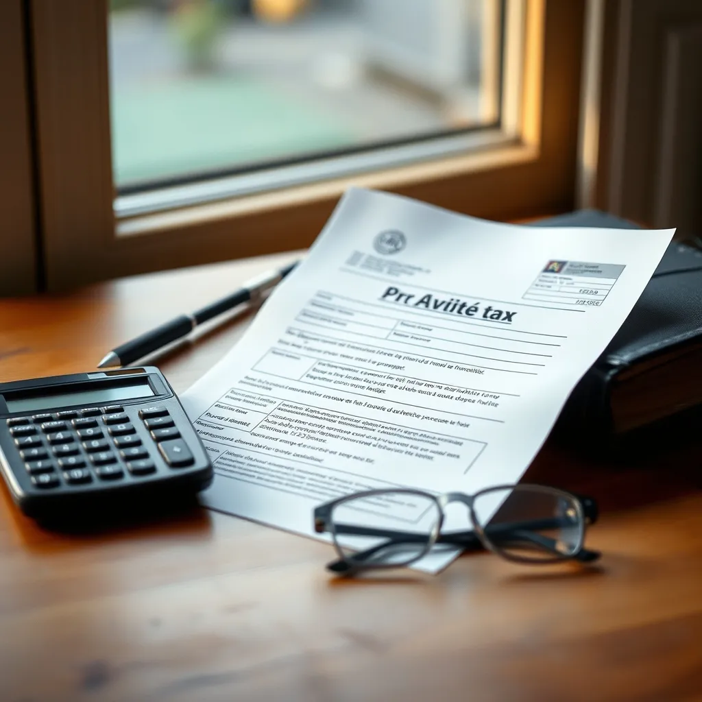 L'avis de taxe foncière : un document à décrypter pour comprendre le calcul de votre impôt local