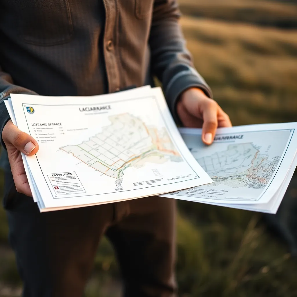 Consultation du plan cadastral et des documents d'urbanisme avant la mise en vente