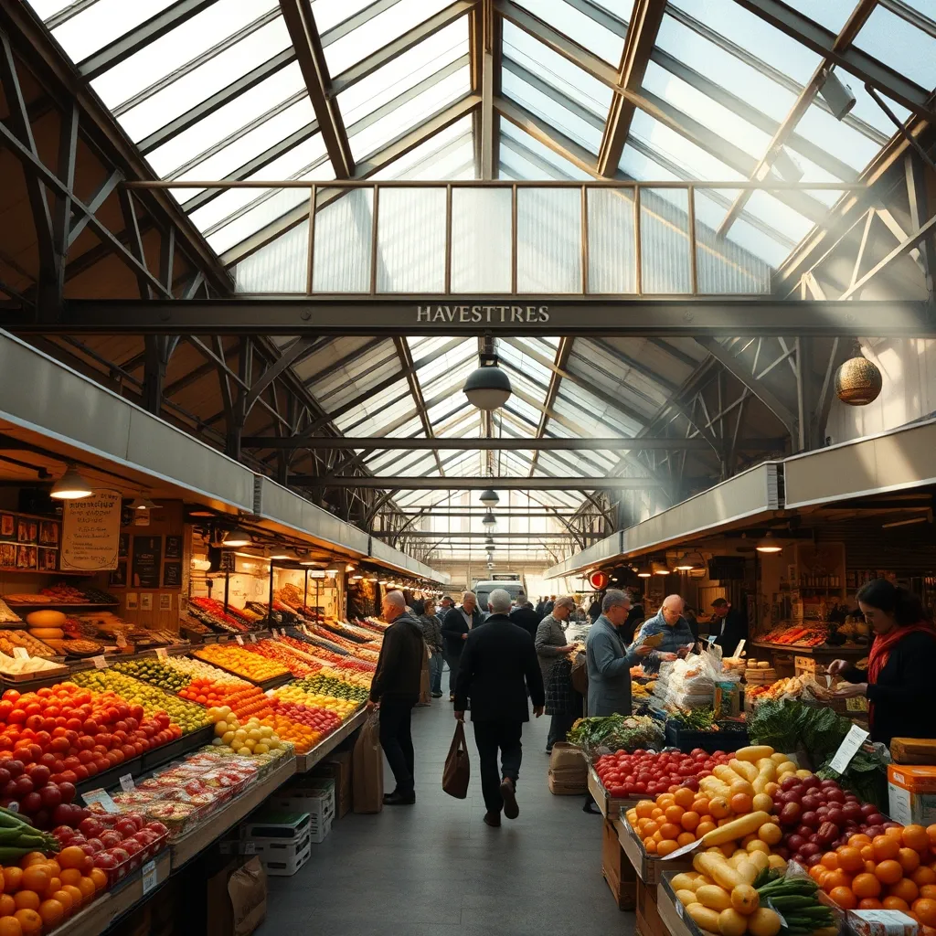 Les Halles centrales de Dijon offrent des produits locaux de Bourgogne à des prix accessibles toute l'année