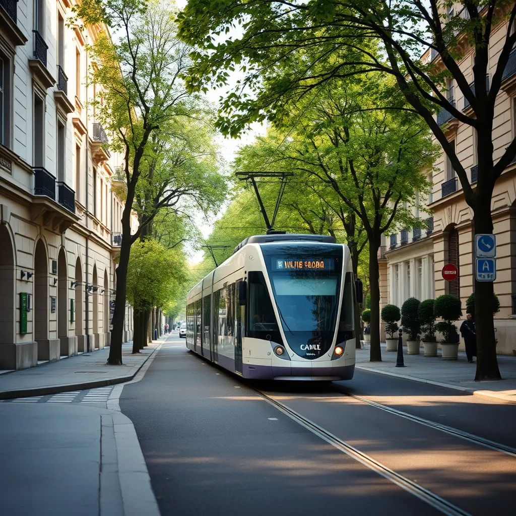 Le tramway de Dijon dessert les principaux quartiers de la métropole pour moins de 50 euros par mois