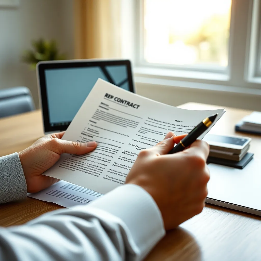 Vérification des mentions obligatoires avant la signature du contrat de location meublée