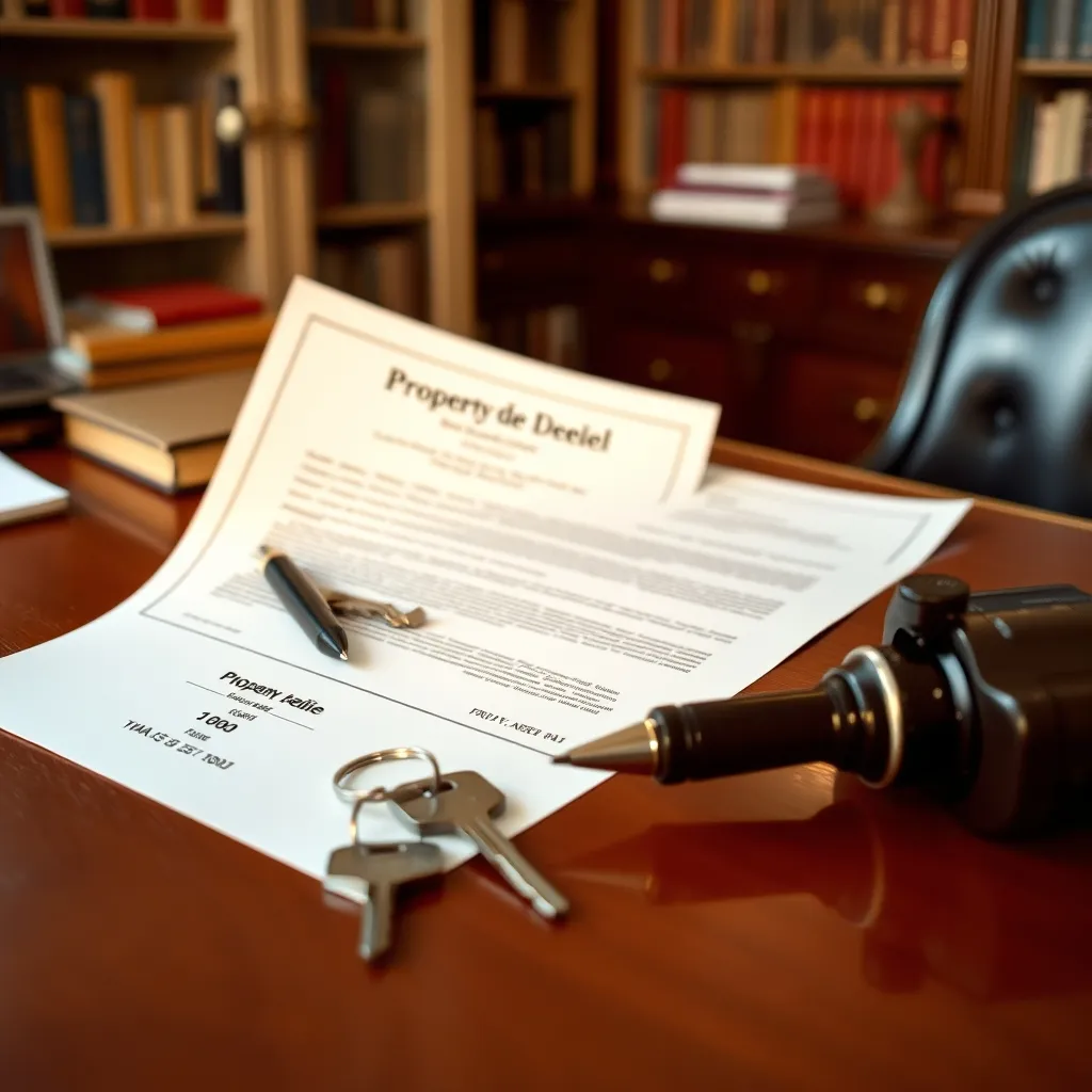 La signature de l'acte authentique chez le notaire finalise la vente de la maison
