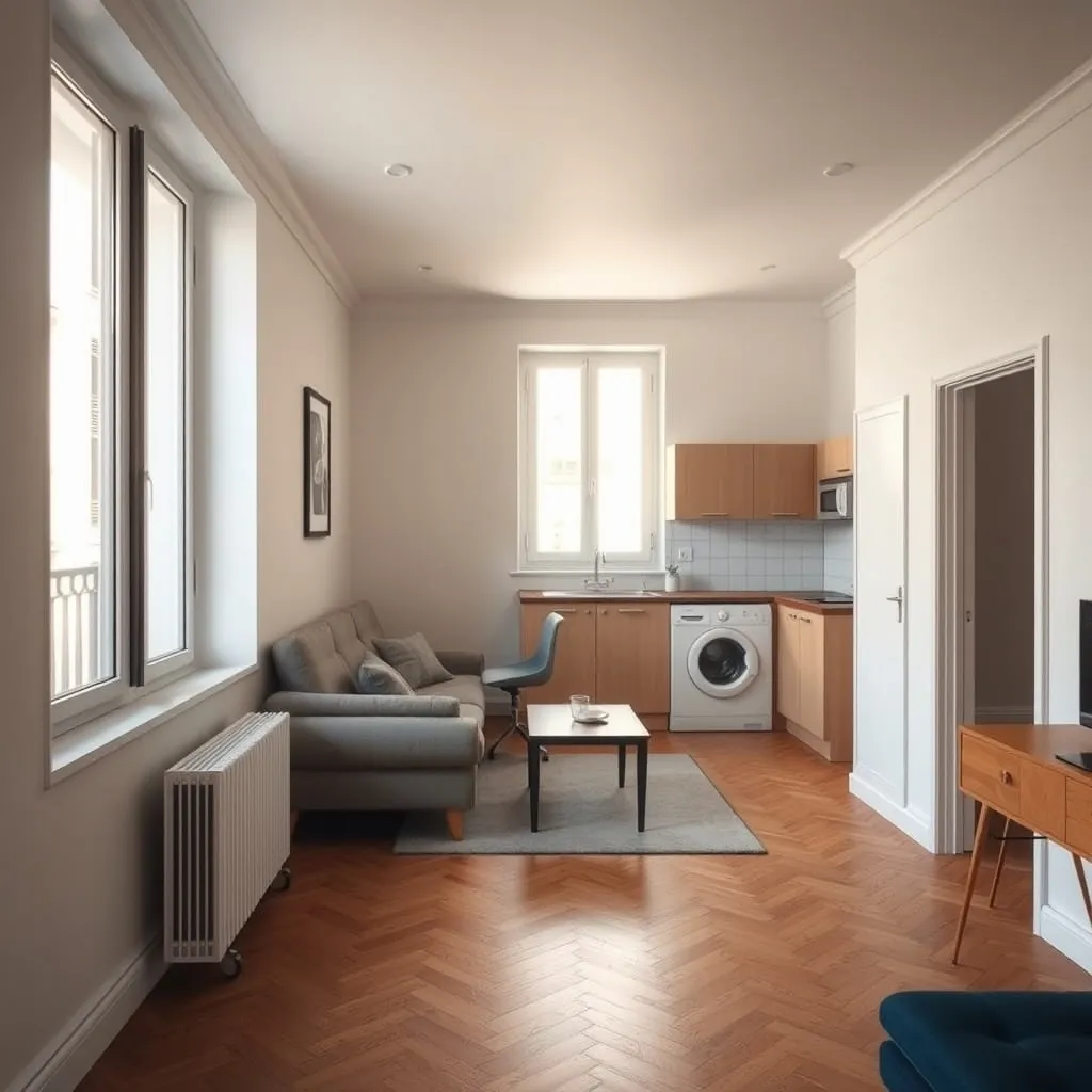 Un studio parisien rénové et meublé, le format idéal pour maximiser le rendement locatif