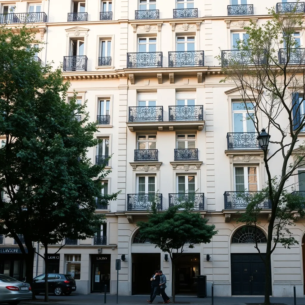 Immeuble haussmannien typique du 6e arrondissement de Lyon, secteur prisé pour le viager